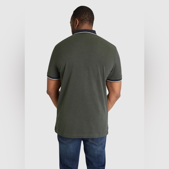 JOHNNY BIGG Men’s Luther Birdseye Polo Shirt, 1XL - Picture 2 of 7